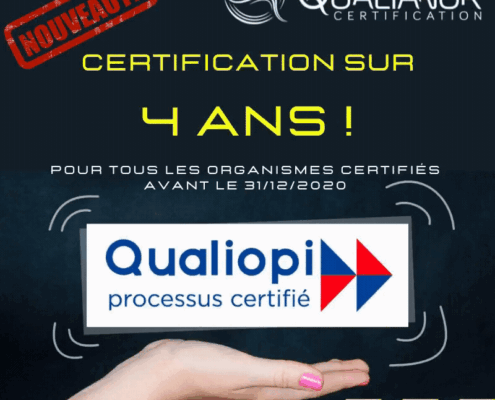 Illustration de l’article Certification sur 4 ans !