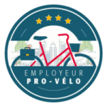 Label Employeur Pro-Vélo accompagné par QUALIANOR